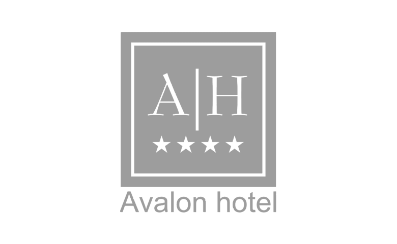 Logo Avalon Hotel - Twój luksusowy azyl w sercu miasta