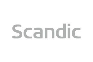 Logo Scandic - Twój dom w podróży